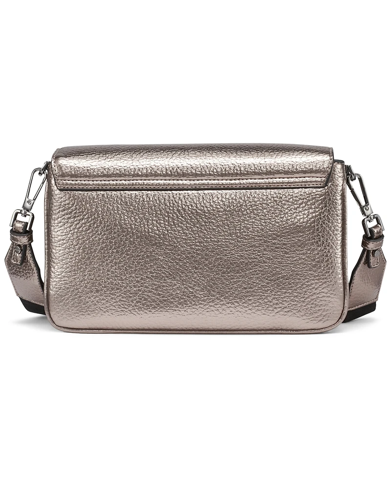 Calvin Klein Women's Ria Metallic Crossbody Bag