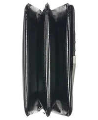 Calvin Klein Women's Ria Patent Piping Crossbody Bag