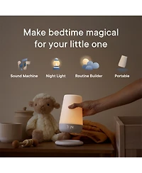 Hatch Rest+ Baby & Kids Sound Machine 2nd Gen Child's Night Light, Alarm Clock, Toddler Sleep Trainer, Time-to-Rise, White Noise, Bedtime Stories, Por