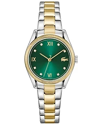 Lacoste Women's Parisienne Two Tone Stainless Steel Bracelet Watch, 30mm