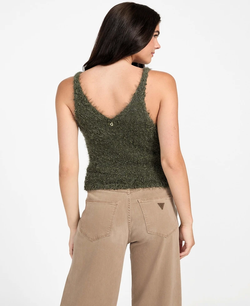 Guess Women's Bea Sleeveless Sweater Tank Top