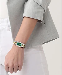 Lacoste Women's Catherine Two Tone Stainless Steel Bracelet Watch, 20.7mm