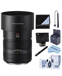 Hasselblad Xcd 90mm f/2.5 V Lens, Bundle with 72mm Filter Kit, Lens Wrap, Lens Shade, Pen Lens Cleaner and Cleaning Kit