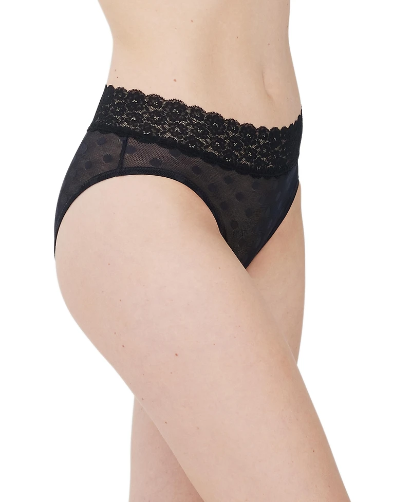 Women's Dare Dot Mesh Lace Hipster 3 Pack