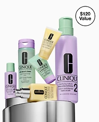 Clinique Great Skin Everywhere Skincare Gift Set for Dry Combination Skin