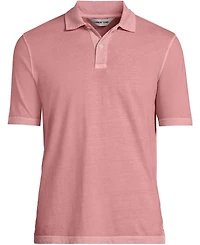 Lands' End Men's Short Sleeve Sun Faded Super T Polo