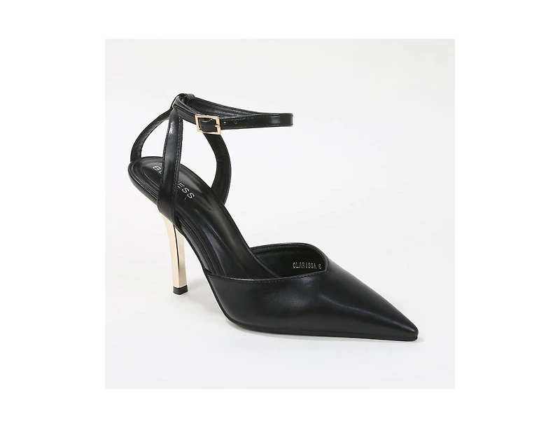 Berness Clarissa Pumps with Metallic Heel