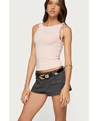 Edikted Women's Chrissy Tie Strap Tank Top