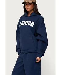 Edikted Womens Senior Girl Oversized Hoodie