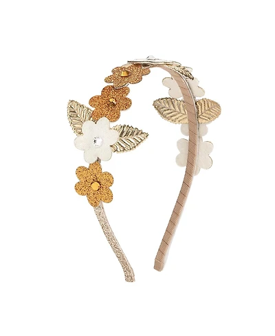 Sweet Wink Child Girl's Boho Floral Glitter Headband