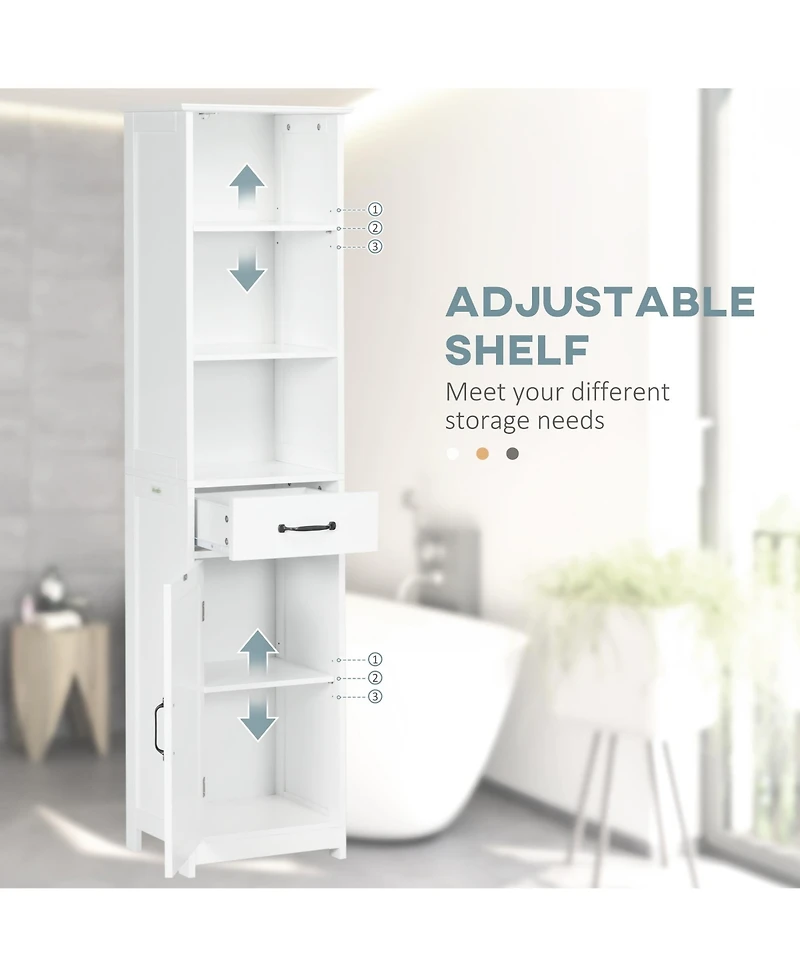 Bathroom Storage Cabinet Compact Design with Durable Build for Towels and Essentials