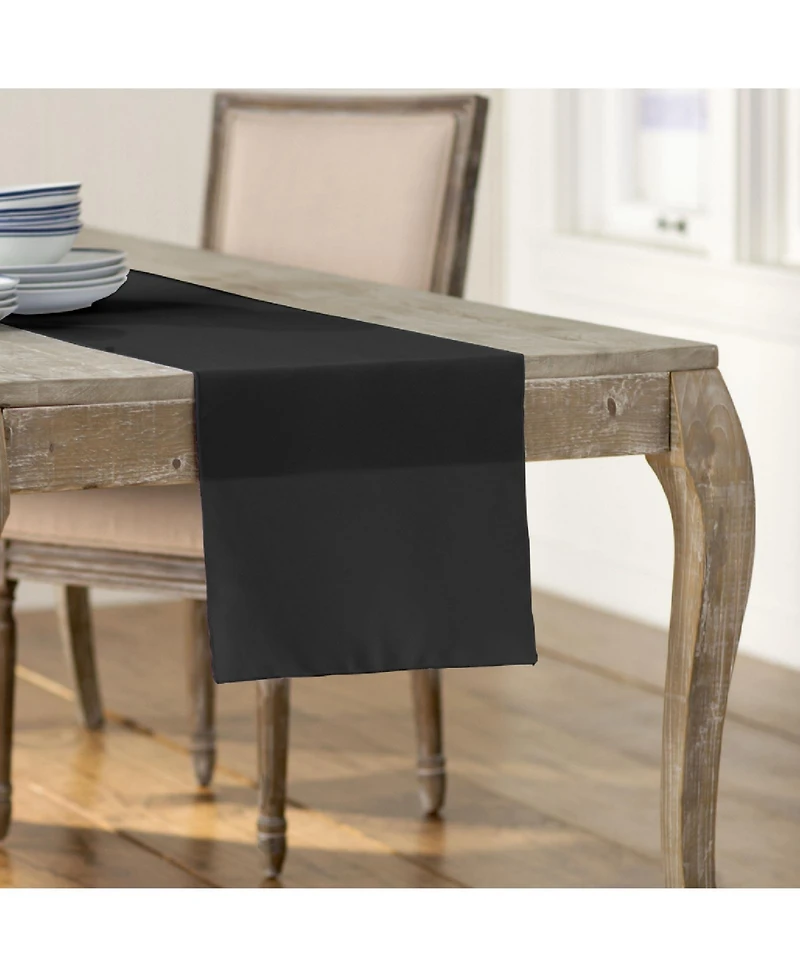 Polyester Poplin Table Runner, 14x108-Inch Elegant and Durable Decoration