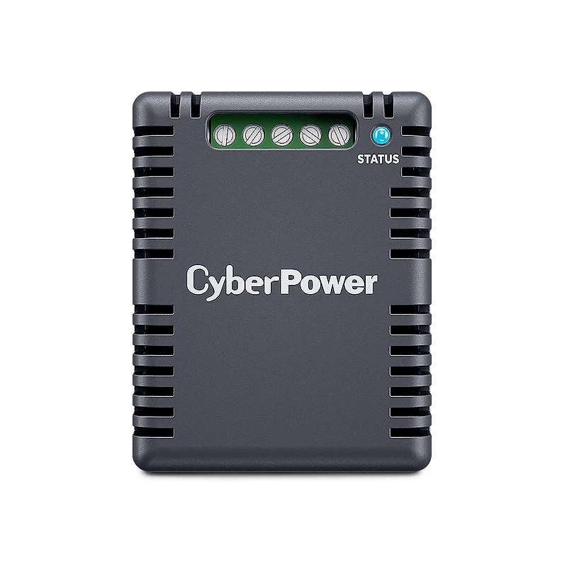 CyberPower Environmental Sensor Network Power Management, 2x Rj-45 Ethernet Port, Dark Gray