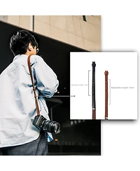 SmallRig Universal Leather Camera Shoulder Strap, Brown