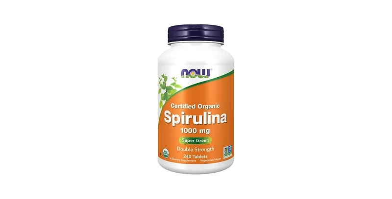 Now Foods Spirulina, 100 Mg, 240 Tabs