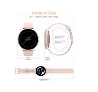 Ruxing Smart Smart Watch, Hd Smartwatch For Men Women (Answer/Make Calls), Fitness Watch With 100+ Sport Modes, IP68 Waterproof/Heart Rate/Sleep Monit