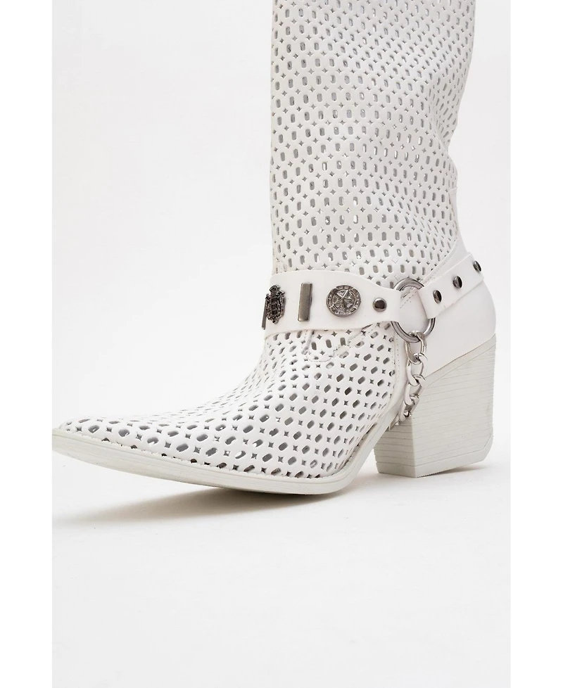 Prologue Shoes Lumen Block Heel Western Boot (Women)