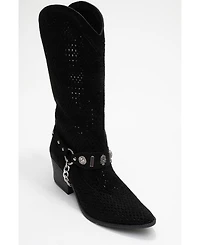 Prologue Shoes Lumen Block Heel Western Boot (Women)