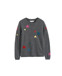 Chinti & Parker Women's Wool Cashmere Star Sweater