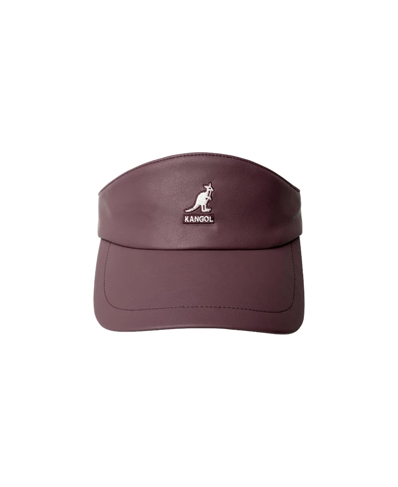 Kangol Faux Leather Visor