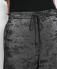 Dkny Women's Textured Pull-On Pants