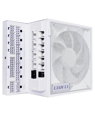 Lian-Li EG1000G Edge Gold 1000W 80+ Gold Certified Fully Modular Atx Psu with Usb Hub, White