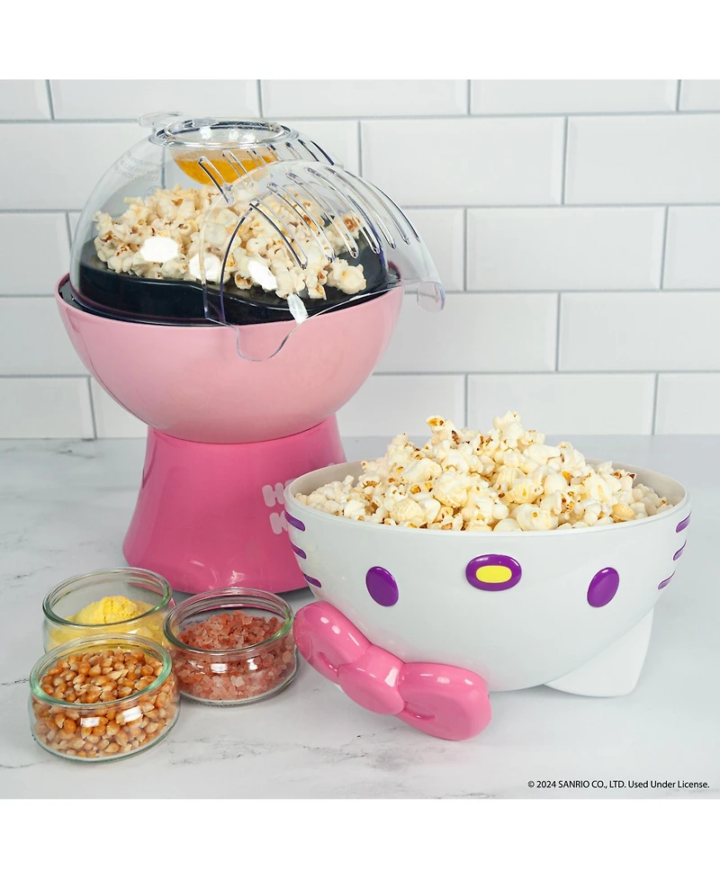 Uncanny Brands Hello Kitty Popcorn Maker - Kitchen Appliance