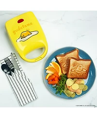 Uncanny Brands Sanrio Gudetama Sandwich Maker - Small Kitchen Appliance