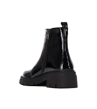 Xti Women's Patent Leather Chelsea Booties By