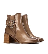 Xti Women's Heeled Patent Leather Chelsea Booties By