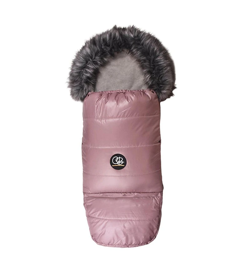 Cover Baby Baby Cover 0-3 Years Organic Premium Gray Wool Adjustable Footmuff in Pastel