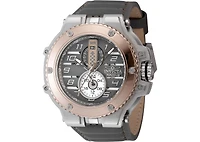 Invicta Men's 47381 Invicta Racing Quartz Multifunction Khaki, Gunmetal, Silver Dial Watch