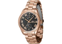 Invicta Women's Specialty Quartz Multifunction Black Dial Watch