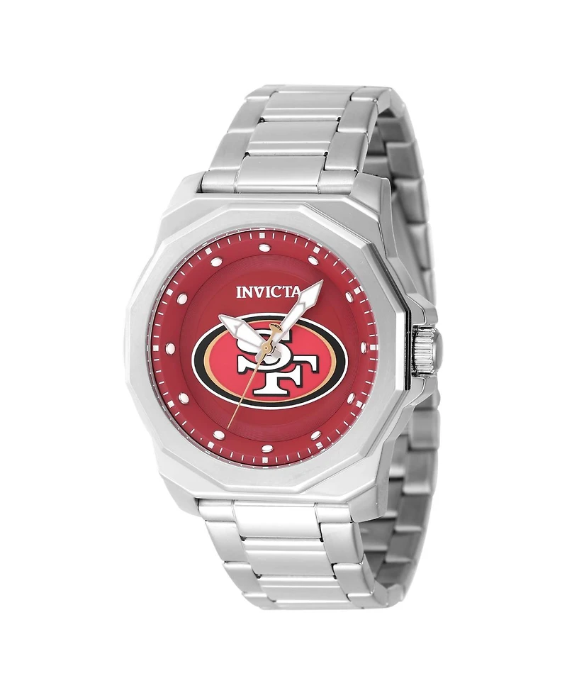Invicta Men's 47923 Nfl San Francisco 49ers Quartz 3 Hand Red Dial Watch