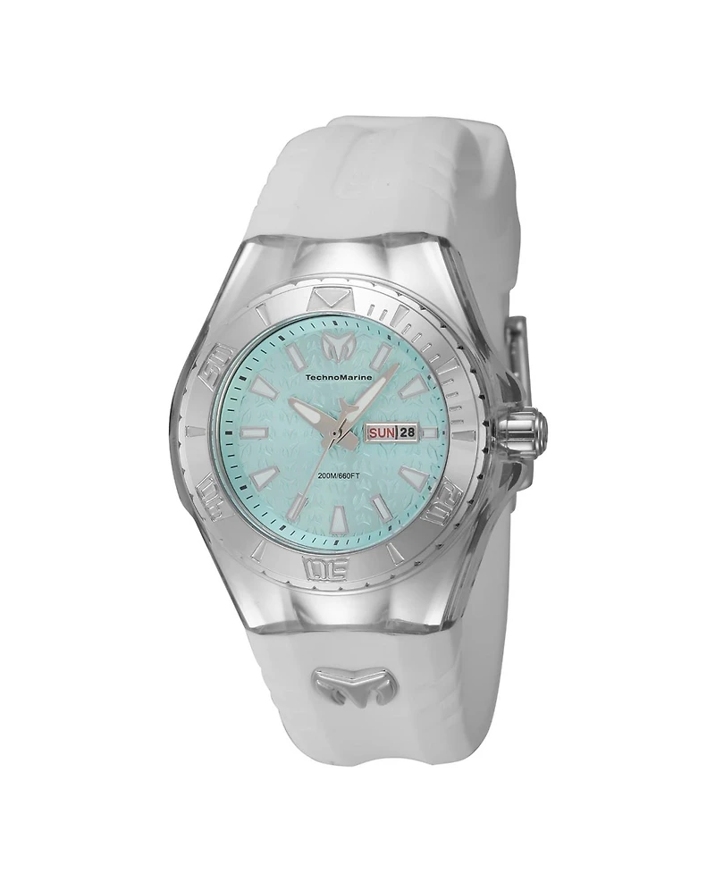 Technomarine Women's Tm-122019 Cruise Quartz 3 Hand Turquoise