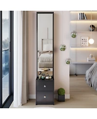 Streamdale Furniture Full Body Mirror Cabinet - Extra Large Storage