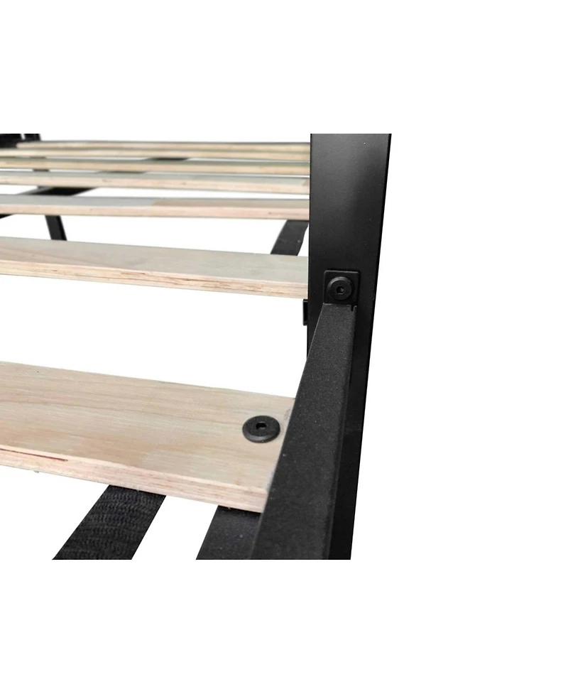 Streamdale Furniture Triple Bunk Bed - Sturdy Metal Frame Wooden Slats