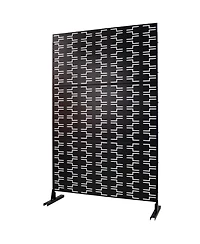 Streamdale Furniture Metal Privacy Screen 76"x48" - Indoor/Outdoor Decorative Panel