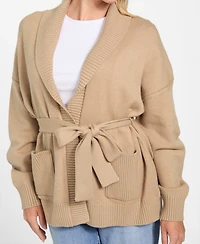Guess Women's Long Sleeves Cardigan Sweater