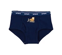 Carter's Little and Big Boys 7-Pack Construction-Themed Boxer Briefs