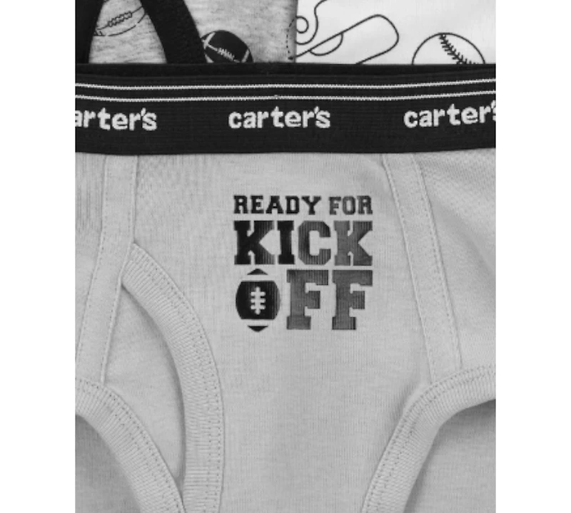 Carter's Little and Big Boys 7-Pack Sports Briefs