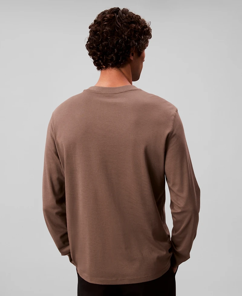 Calvin Klein Men's Crewneck Long Sleeve T-Shirt