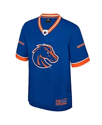 Colosseum Men's Royal Boise State Broncos Nothing But The Hits Football Jersey