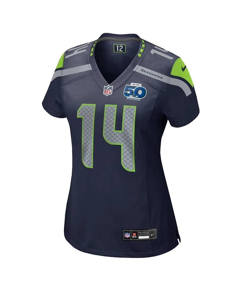Nike Women's Sam Darnold College Navy Seattle Seahawks Team 50th Season Game Jersey