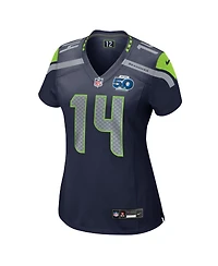 Nike Women's Sam Darnold College Navy Seattle Seahawks Team 50th Season Game Jersey