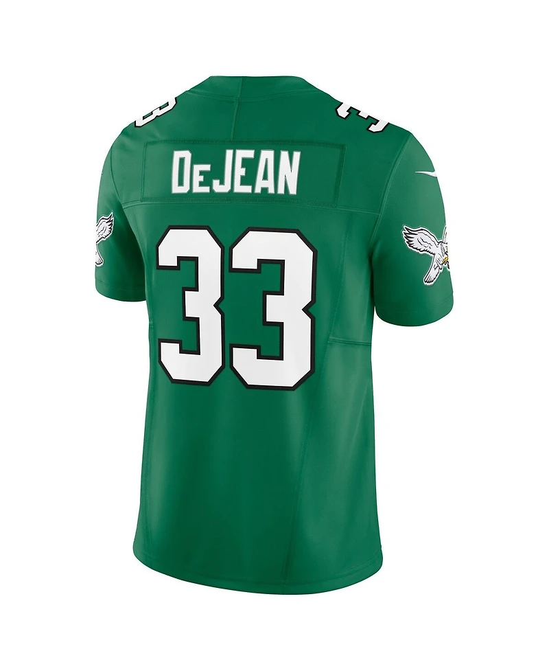 Nike Men's Cooper DeJean Kelly Green Philadelphia Eagles Alternate 2 Vapor F.u.s.e. Limited Jersey