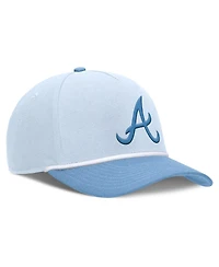 Nike Men's Light Blue Atlanta Braves Rise Dri-Fit Adjustable Hat