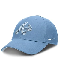Nike Men's Light Blue Atlanta Braves Rise Dri-Fit Adjustable Hat