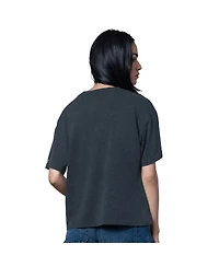 Starter Women's Heather Navy Chicago Bears Oversized Hall of Fame T-Shirt