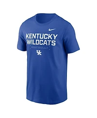 Nike Men's Royal Kentucky Wildcats 2025 Courtside Basketball Performance T-Shirt